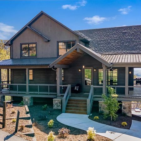 Mountain Air - Luxury Mountain View Cabin Blue Ridge Exteriör bild