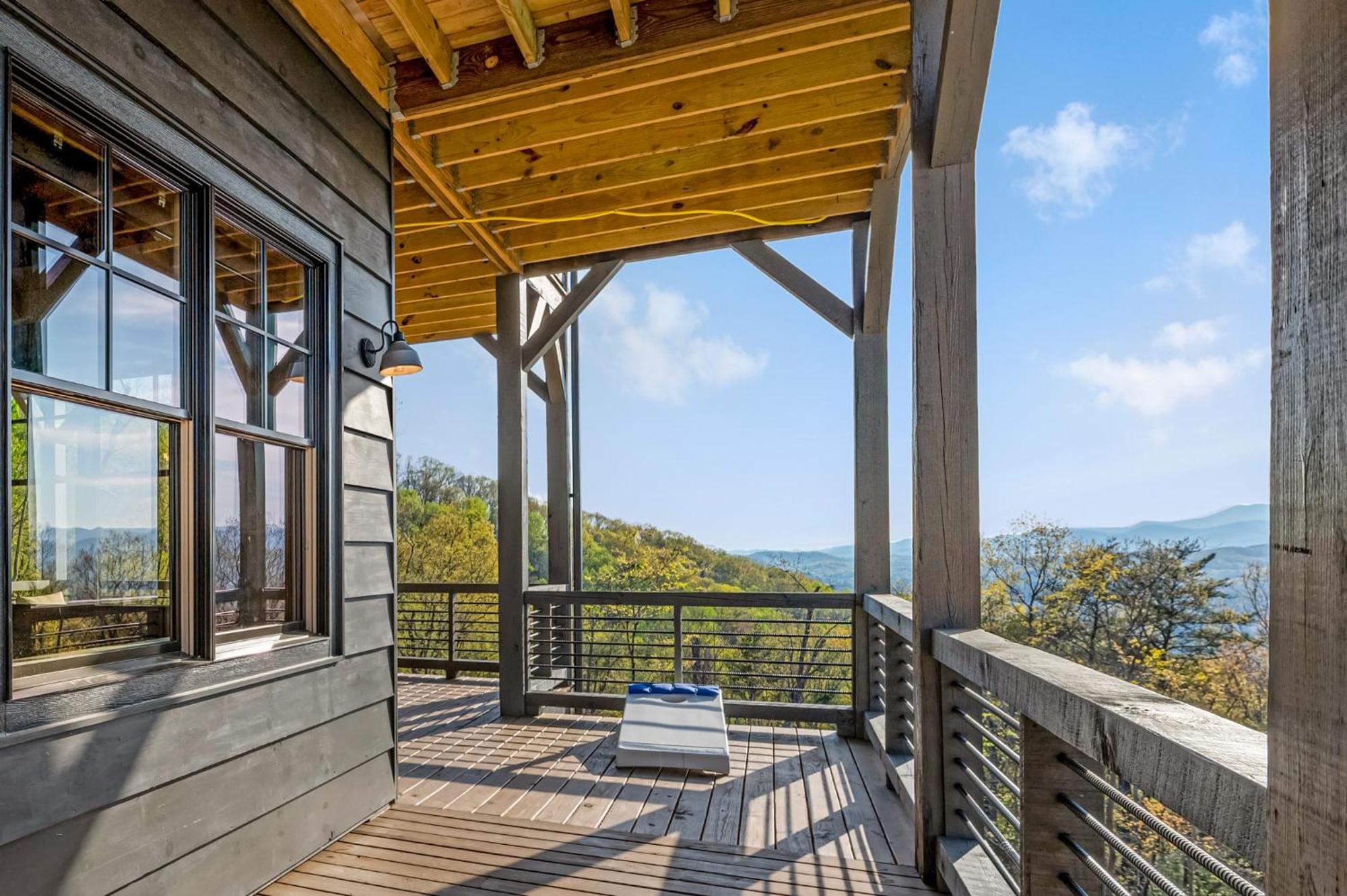 Mountain Air - Luxury Mountain View Cabin Blue Ridge Exteriör bild