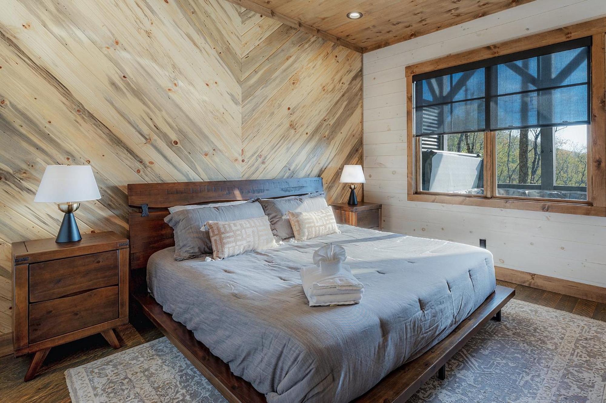 Mountain Air - Luxury Mountain View Cabin Blue Ridge Exteriör bild