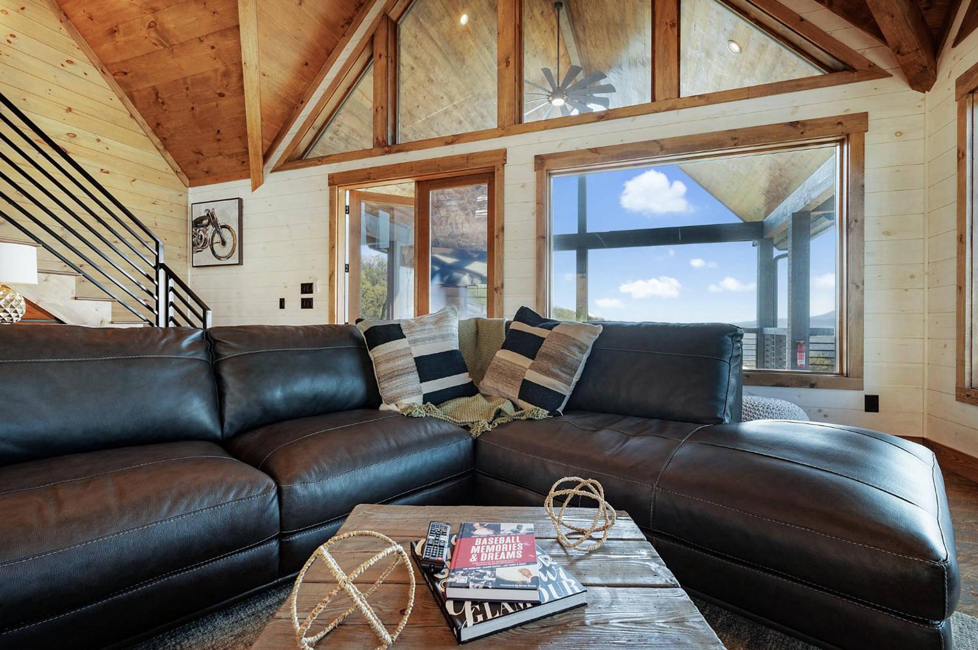 Mountain Air - Luxury Mountain View Cabin Blue Ridge Exteriör bild