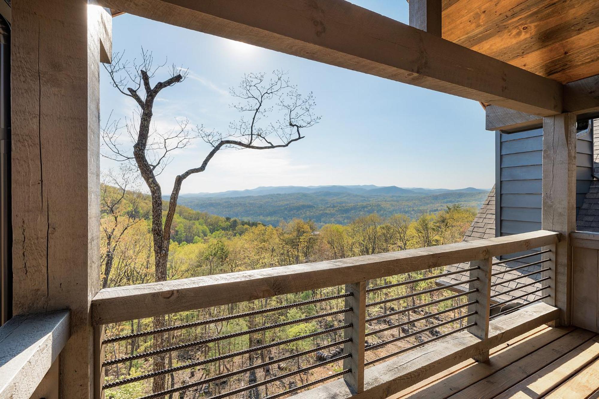 Mountain Air - Luxury Mountain View Cabin Blue Ridge Exteriör bild