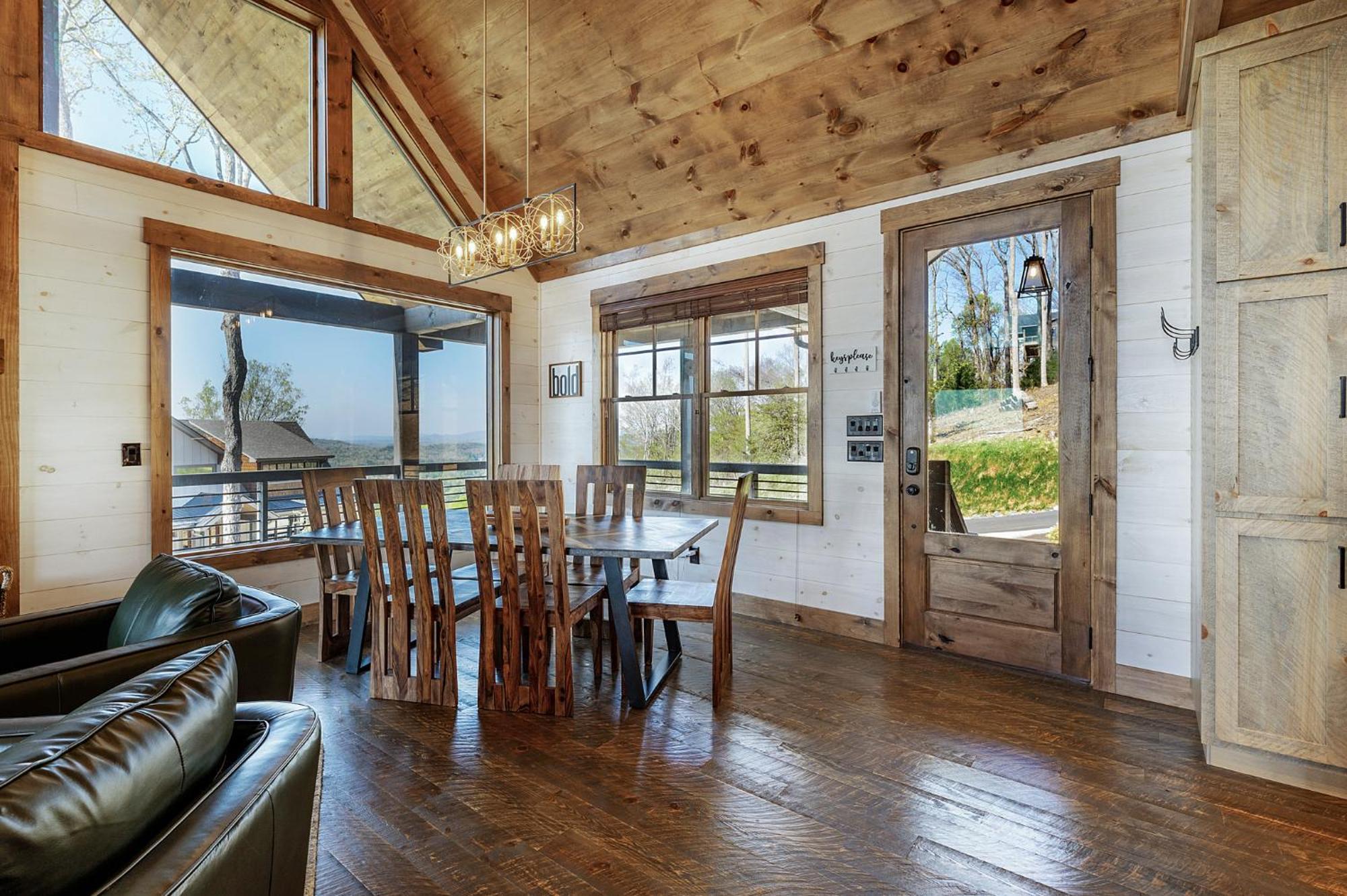 Mountain Air - Luxury Mountain View Cabin Blue Ridge Exteriör bild