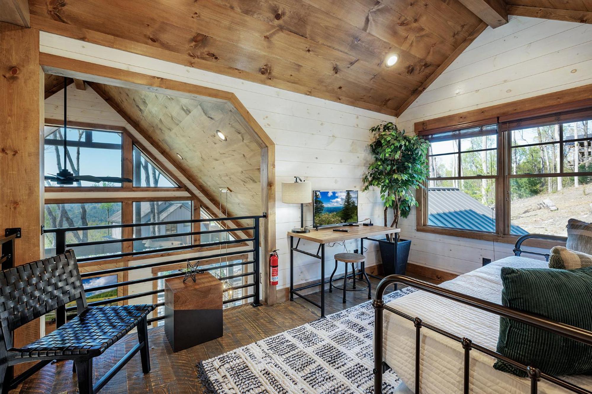 Mountain Air - Luxury Mountain View Cabin Blue Ridge Exteriör bild